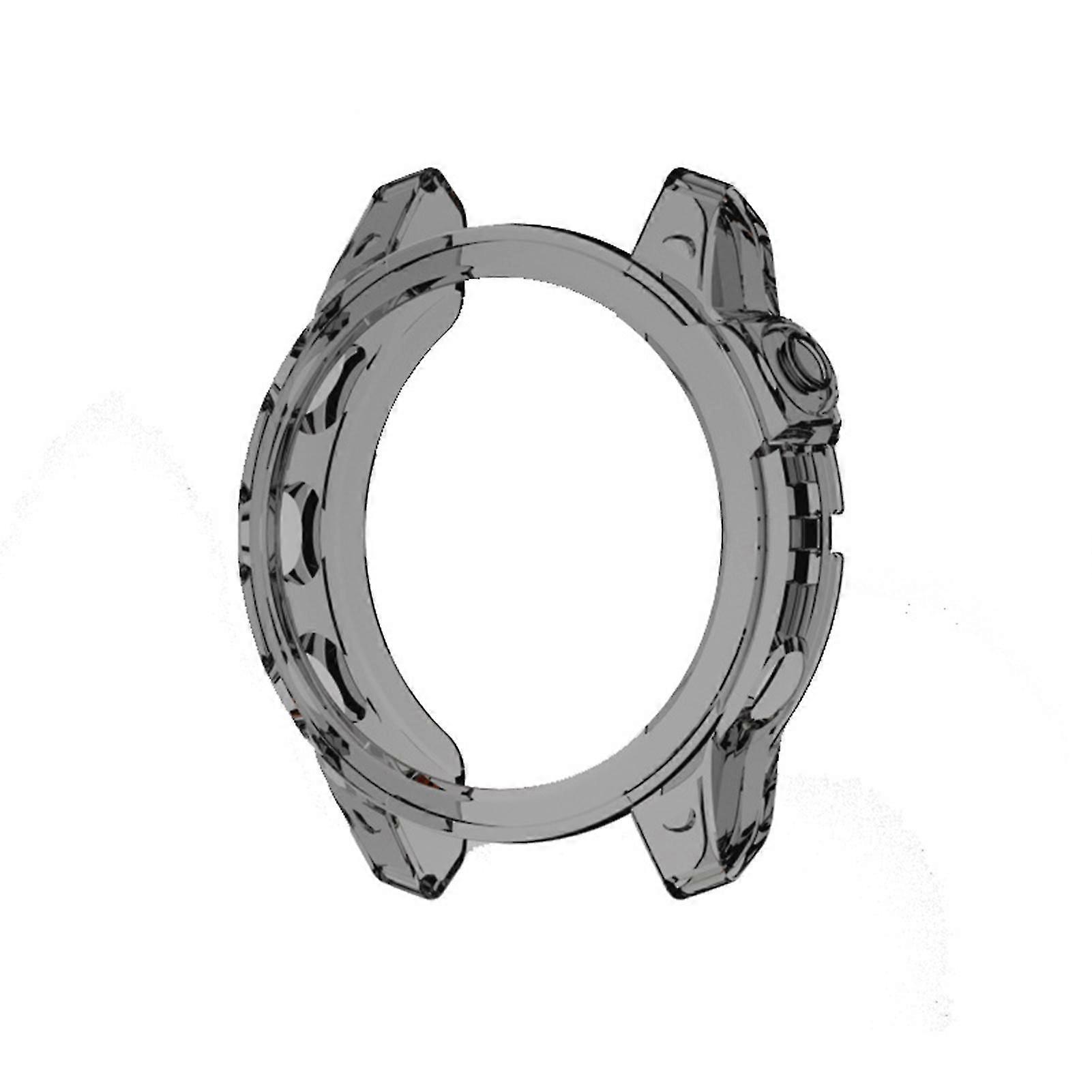 手表保护壳透明防摔TPU智能手表保护框架盖适用于Garmin Fenix 7