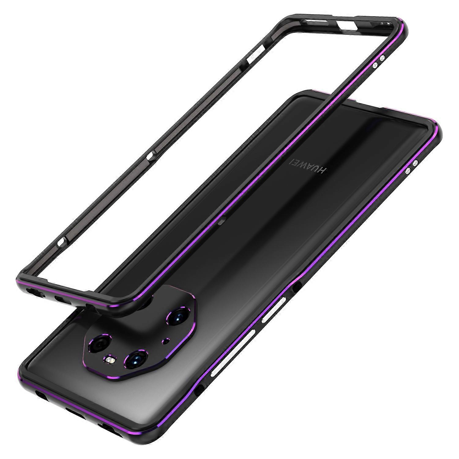 Pentru Huawei Mate 40 Pro Aurora Series Protector de obiectiv + Carcasă de protecție cu cadru metalic