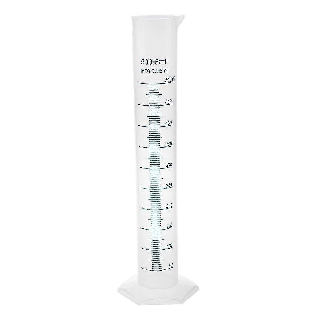 500 Ml Plastic Transparent Graduated Tube.