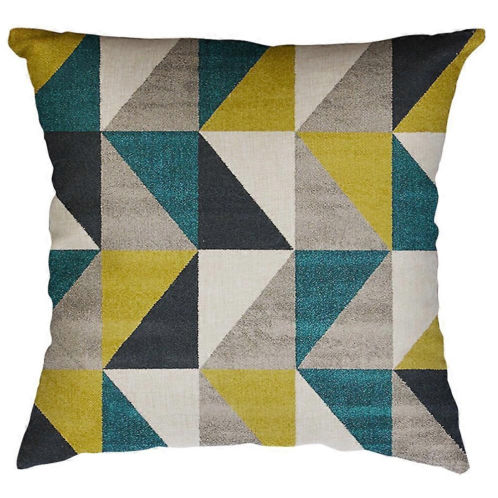 Irregular Geometric Pattern Pillow Case Cushion Cover 40x40cm