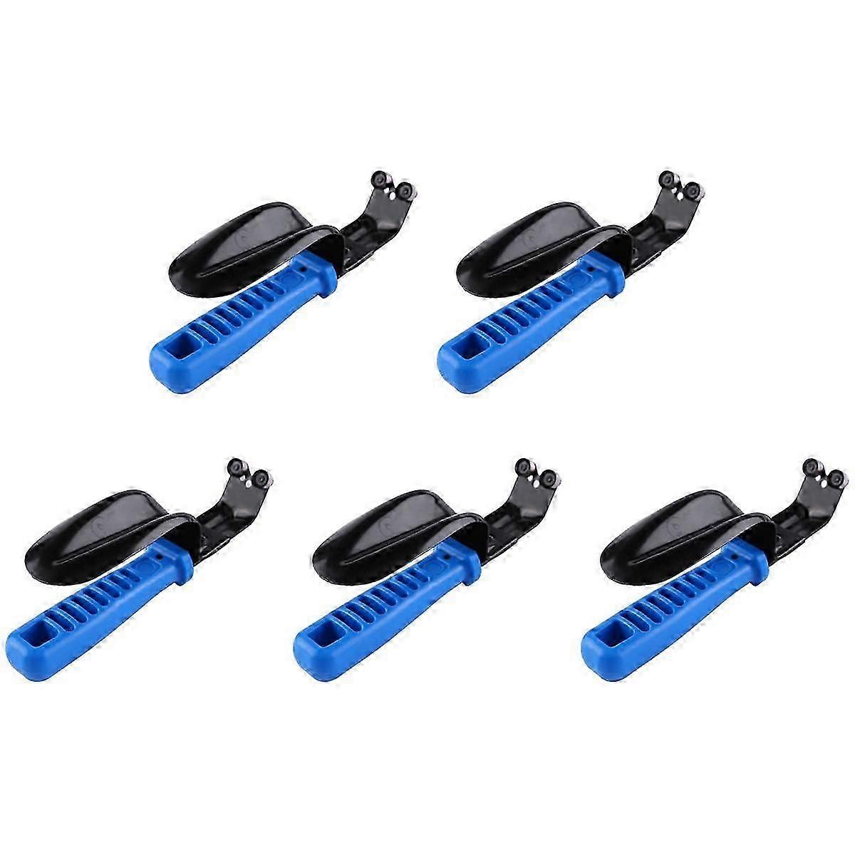5X Handheld Double Sheet Metal Deburring Tool with Guard 1-12mm Cutting Blades,Professional Burr Tr