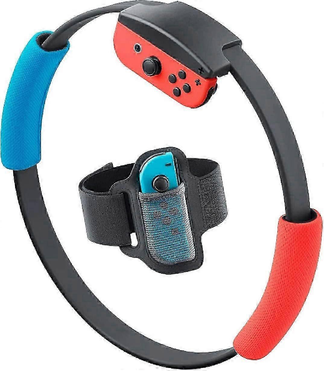 Switch Fitness Ring Big Adventure Small Handle Leg Strap Adjustable Elastic Leg Straps + Cloth Cover Set