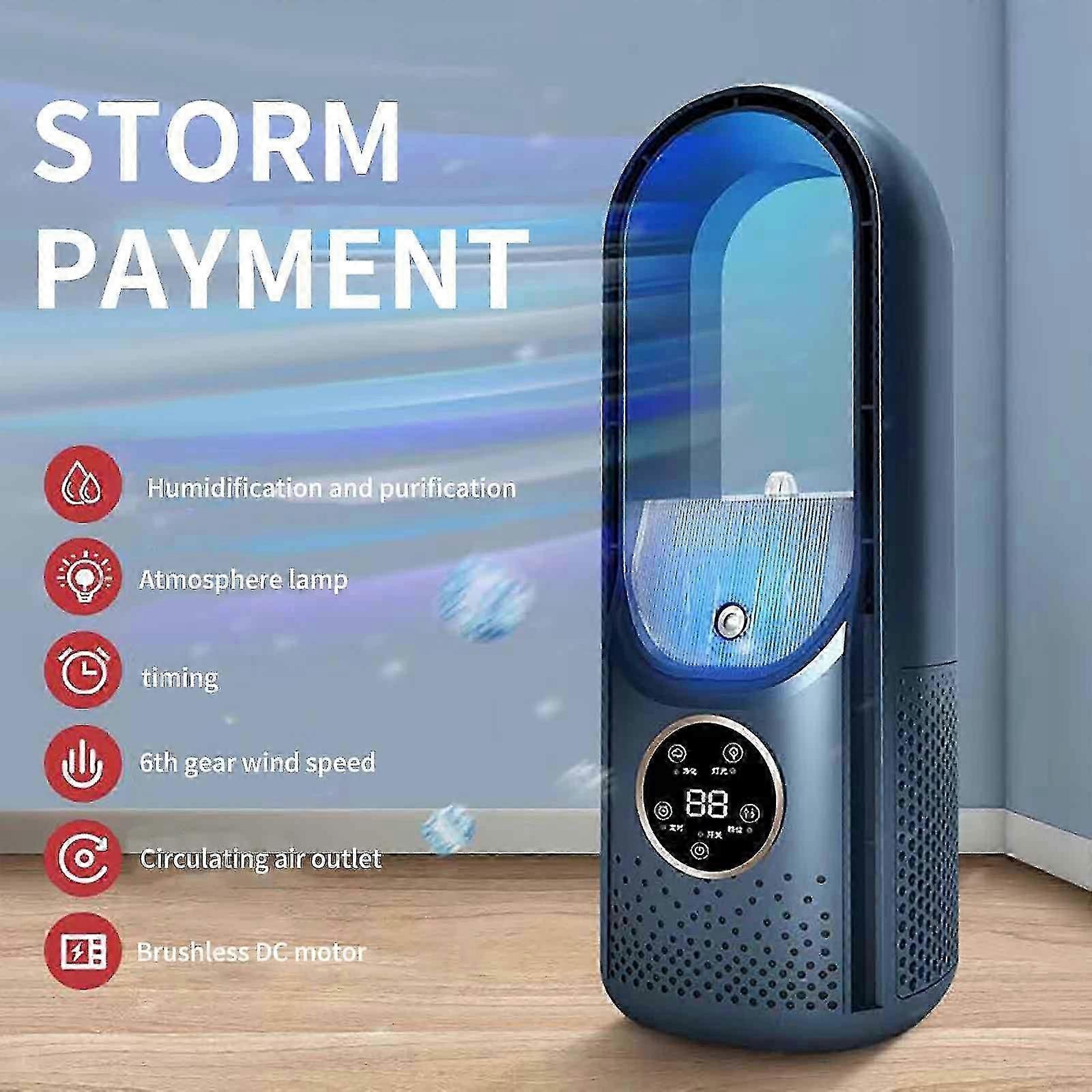 مبرد هواء صغير محمول USB مكيف هواء مروحة مرطب لتنقية التبريد