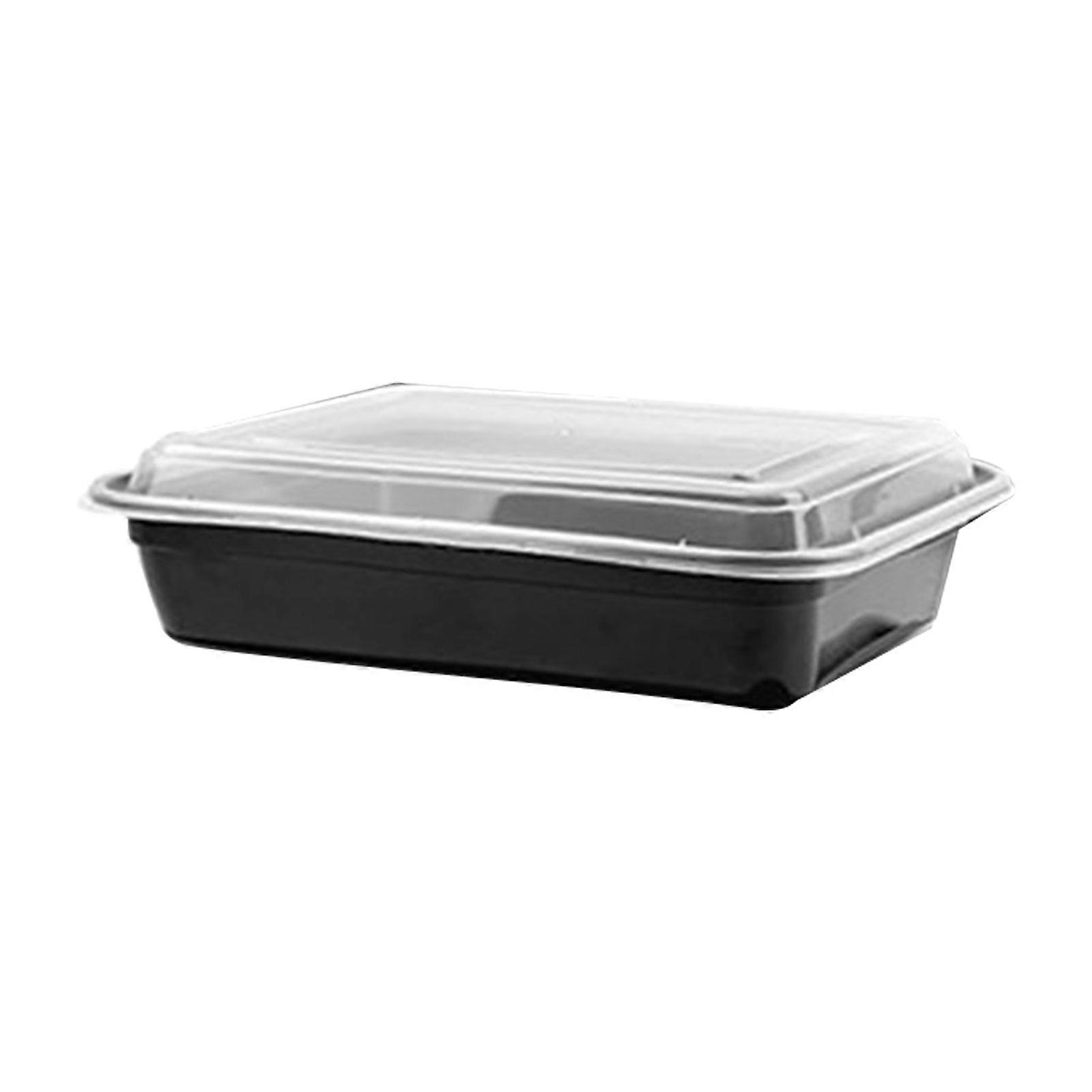 50Pcs Lunch Box Meal Prep Containers 32oz Reusable Food Containers with Lids Leakproof BPA-Free Stackable Food Storage Containers for Restaurant Home