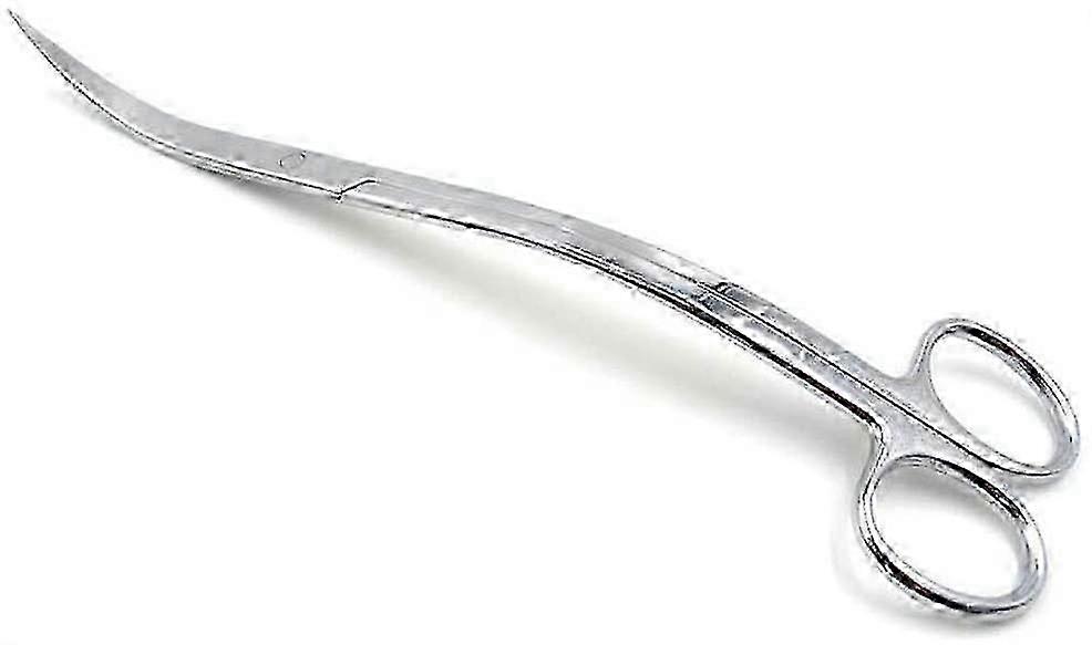 Scissors, Curved - Bladed, Stainless Steel, Ideal for Precision Cutting Tasks