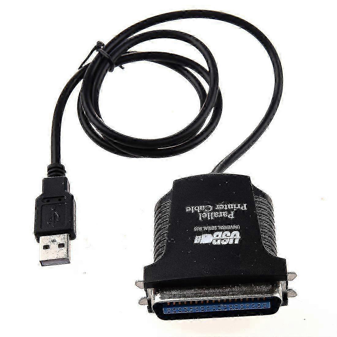 Usb Printer Parallel Port 36pin Male Conversion Cable Black-dt Edition Ab