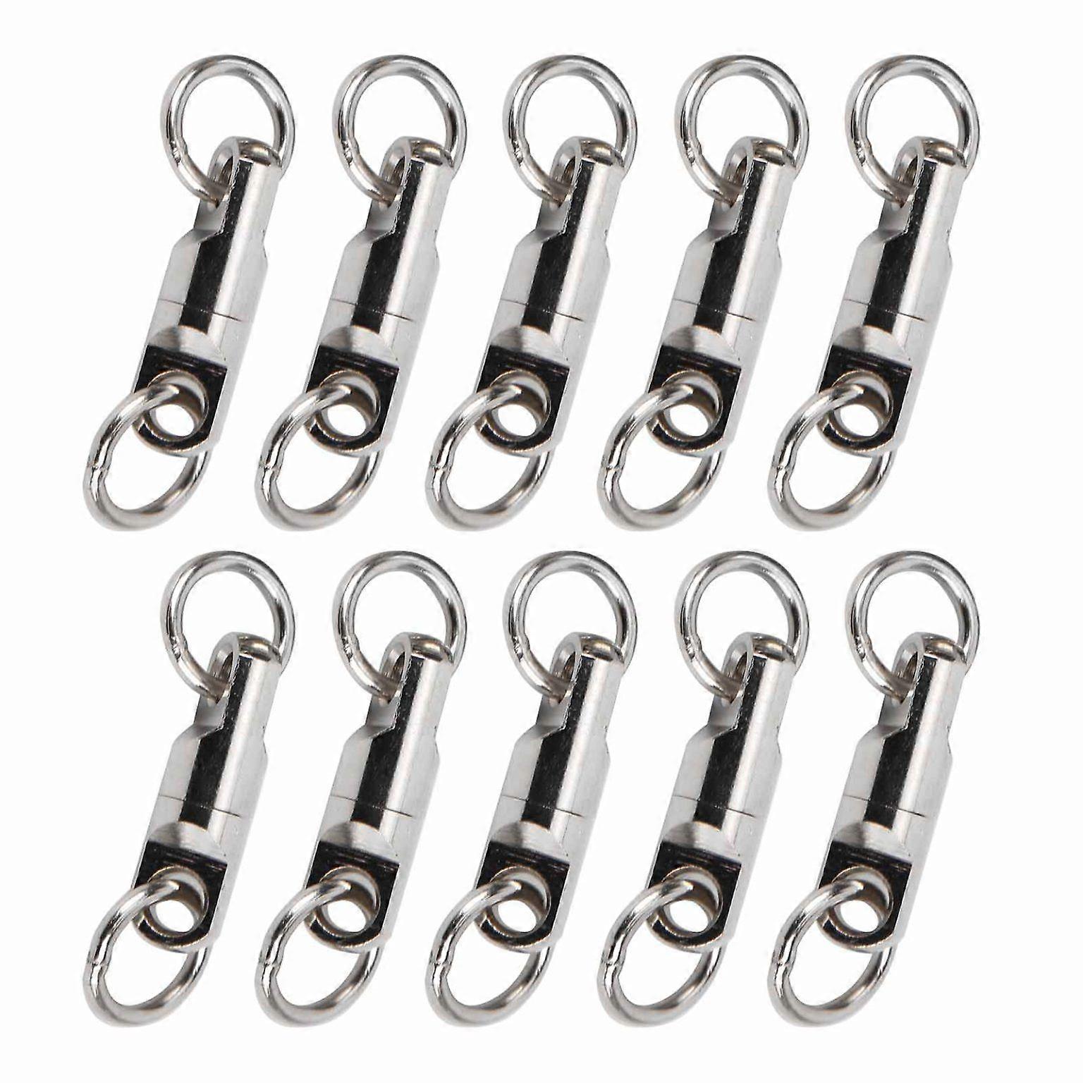 Fishing Connector Rolling Barrel Swivels - Essentiële visuitrusting