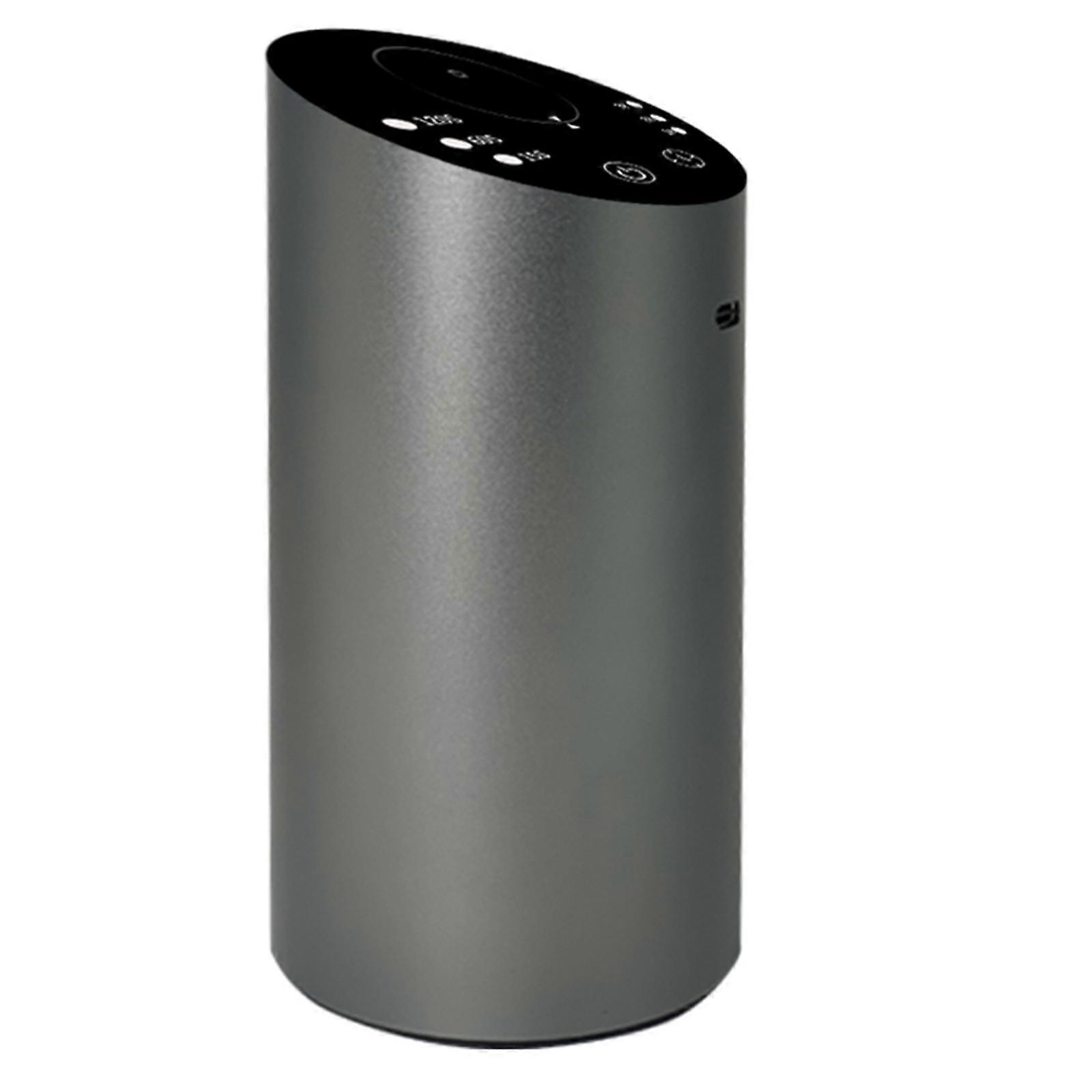 Automatic Fragrances Diffuser Crafted from Metal Texture Aromas Diffuser Suitable for Enhancing Home Comfortable  grey