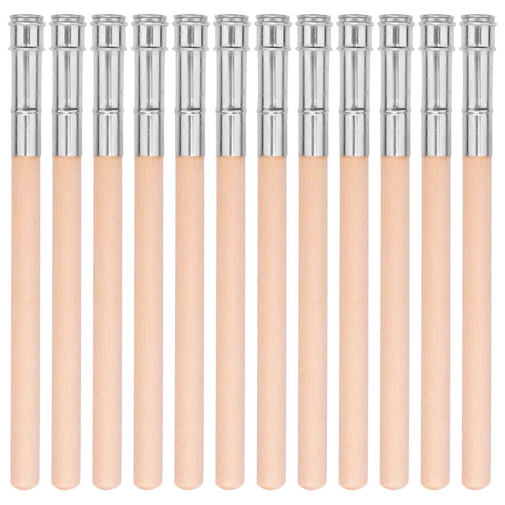 Tre Blyant Extenders Art Blyant Forlengelse Crayon Extension