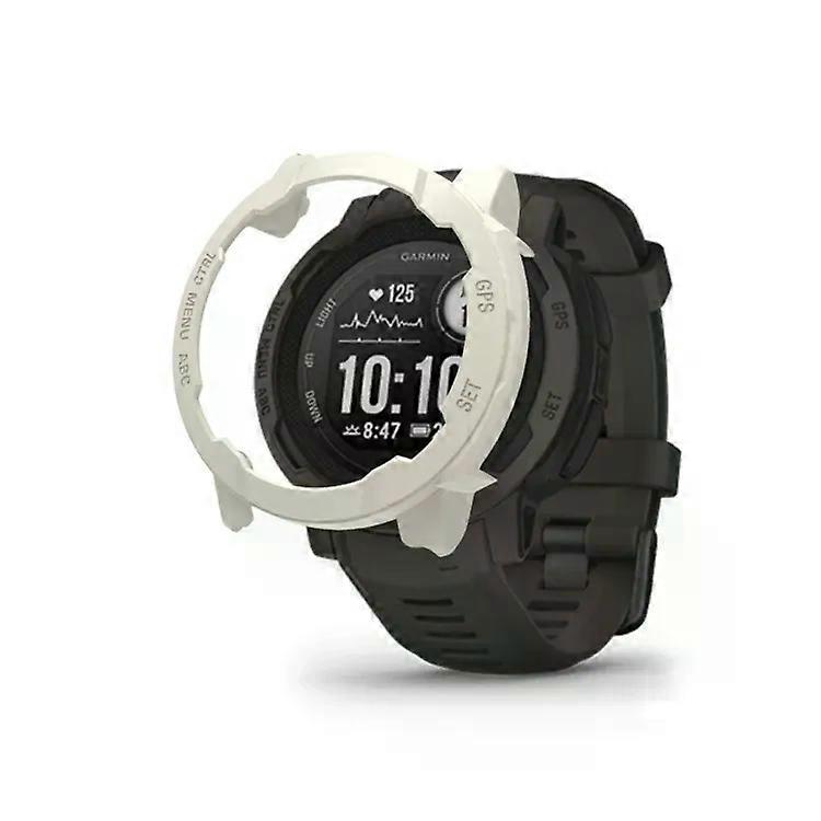 Garmin Instinct 2 Watch Case-Ivory Half-Pack Frame Protection Ivory