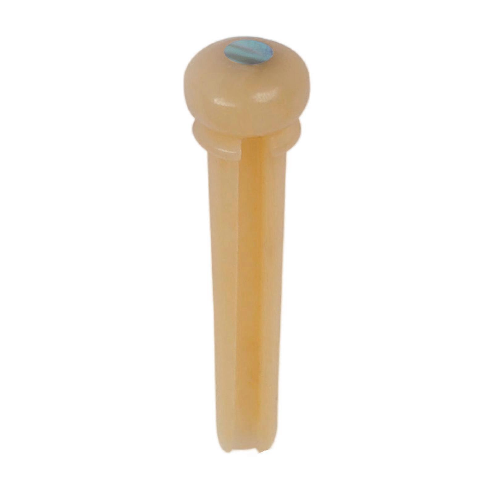 1/6Pcs Guitar Bridge Saddles Nut Acoustic Guitar Bridge Pins Replacement String Pegs Guitar Accessories Easy to Use