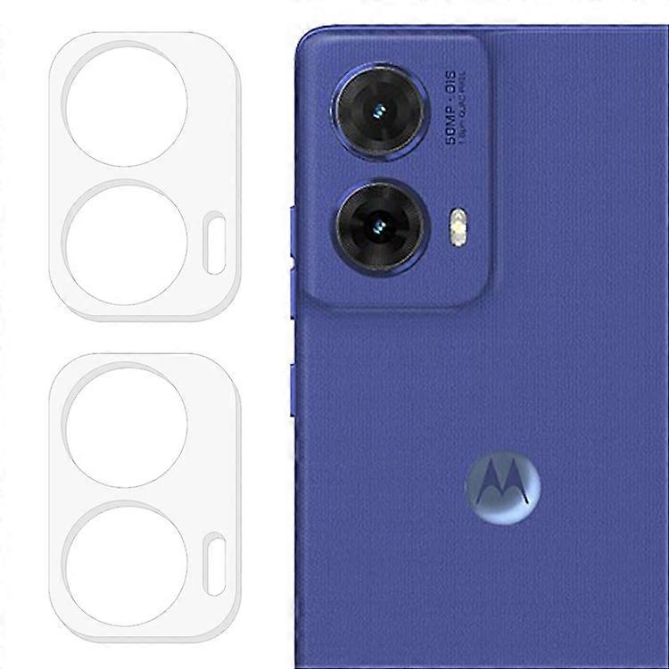 2Pcs Compatible For Motorola Moto G85 5G / S50 Neo 5G Camera Lens Protector 3D Arc Edge Tempered Glass Film