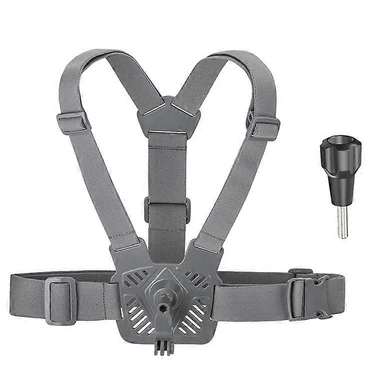 SUNNYLIFE XD742 תואם עבור DJI Osmo כיס 3 / GoPro 12 רצועת חזה חגורת 360 מעלות מסתובב ספורט מצלמה רתמת הר