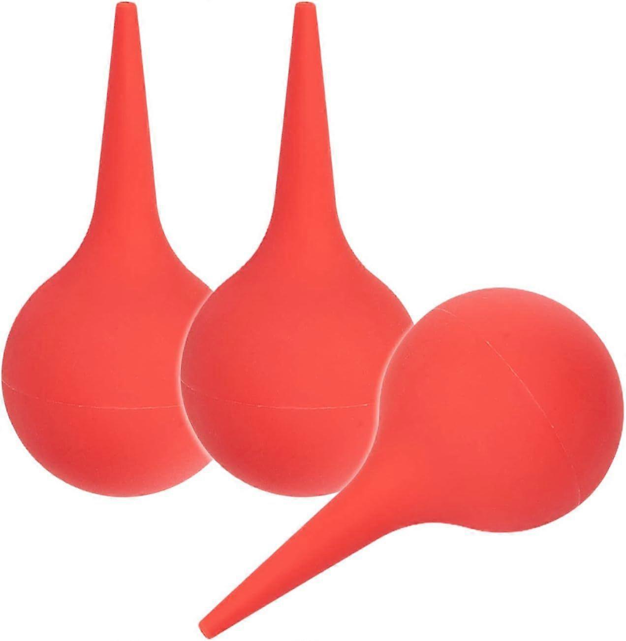 3 Pieces Ear Wash Pear, 60ml Reusable Multi-Function Ear Cleaner