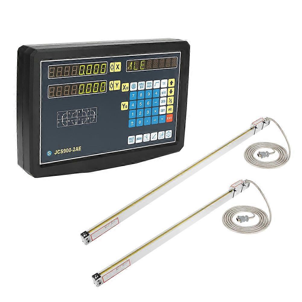 قراءات رقمية 2 محور مع مقياس خطي 2 قطعة لآلة مخرطة الطحن C