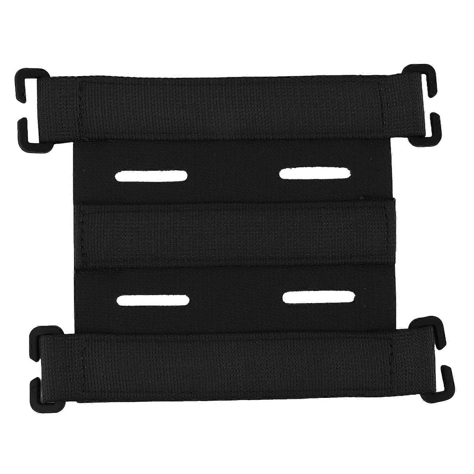 Hook and Loop Panel Badges and Insignia Hook and Loop Fastener Patches Display Board for Outdoor Black