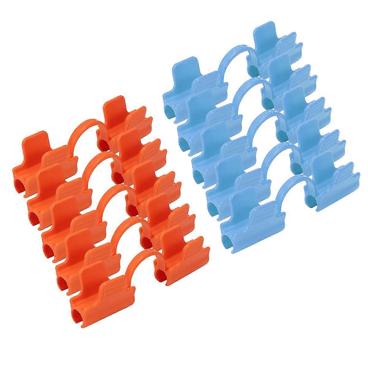 10pcs Pipe Clamp Greenhouse Film Frame Vegetable Fruit Cover Insect Net Sunshade Net Fixing Clamp Clip Home Garden Tools