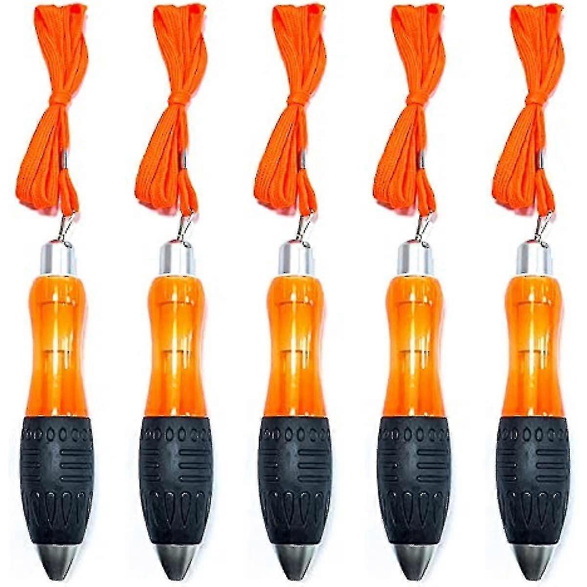 Ergonomic Large Diameter Pens Designed for Arthritis Parkinson's Carpal Tunnel and Essential Tremors (Set of 5) - Ideal Writing Solution