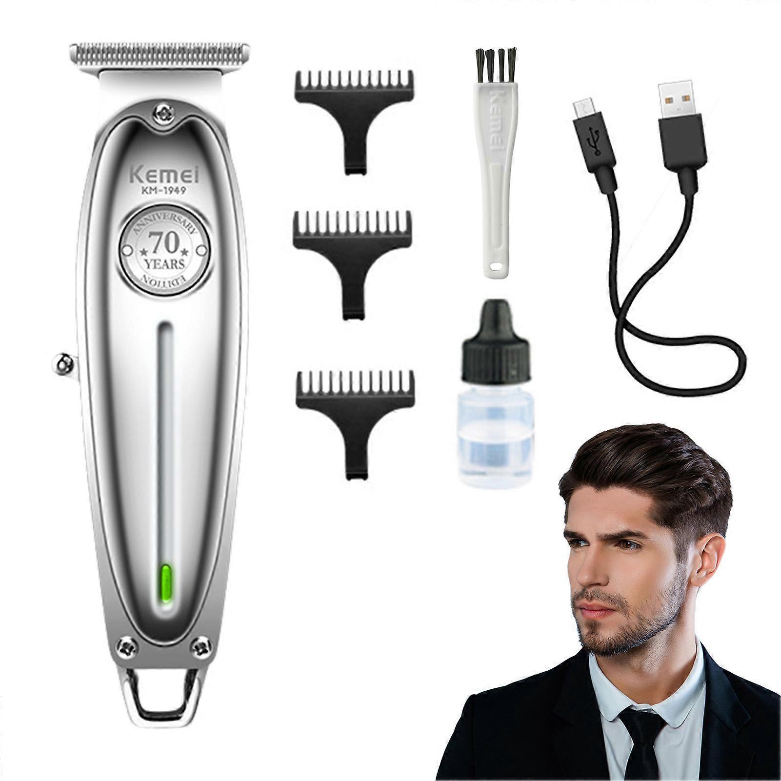 Recortadora de pelo de cuchilla de acero de precisión profesional