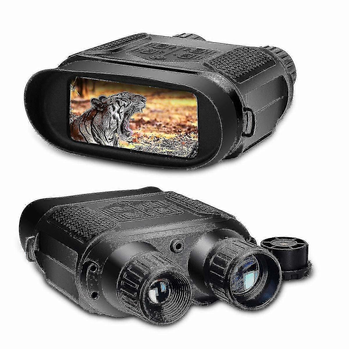 Chronus Night Vision Binoculars, 7x Digital Infrared Binoculars for 100% Darkness - 1280x720p Camera