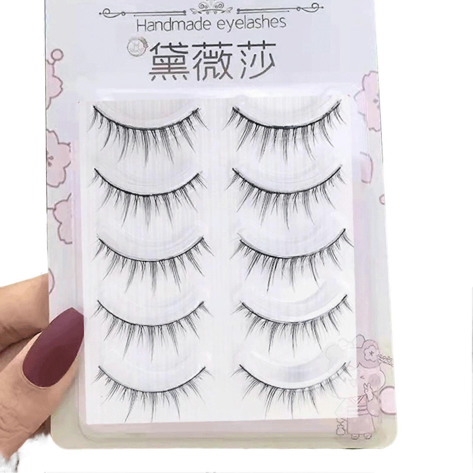3D Sharpened Grafting Eyelashes Soft 3D Effect Sharpened Tips Lashes No