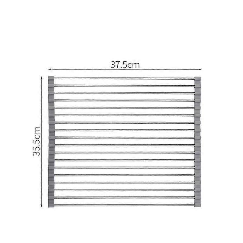 1/2PCS Folding Stainless Steel Shelf Kitchen Sink Rack Rolling Dish Drying Rack Kitchen Sink Holder Drainer Rack Dish StorageCraft Pipe Cleaners