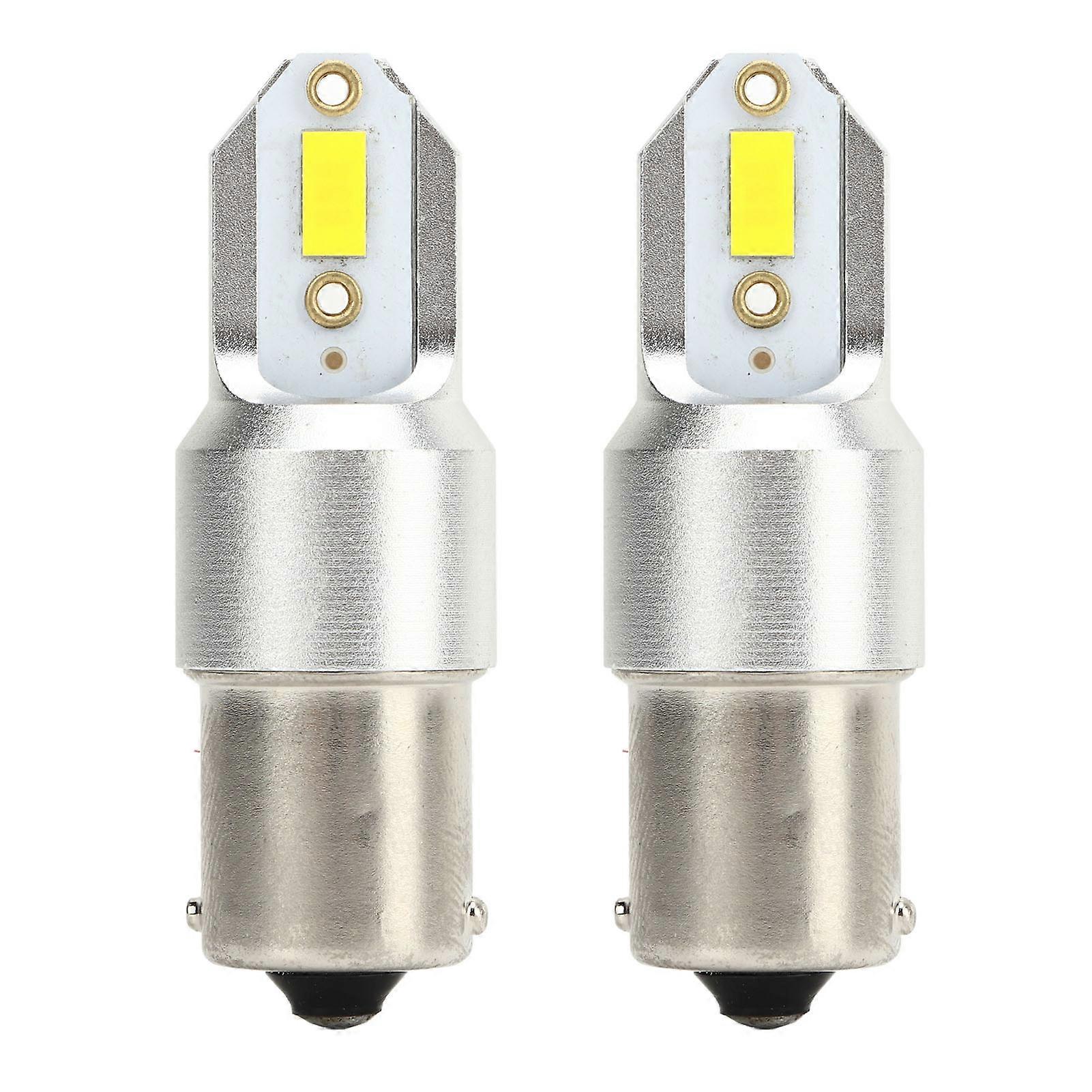 2Pcs 1156 LED Reverse Bulbs IP67 Waterproof 110W 2600LM Turn Signal Light Bulbs for Car SUV Truck RV