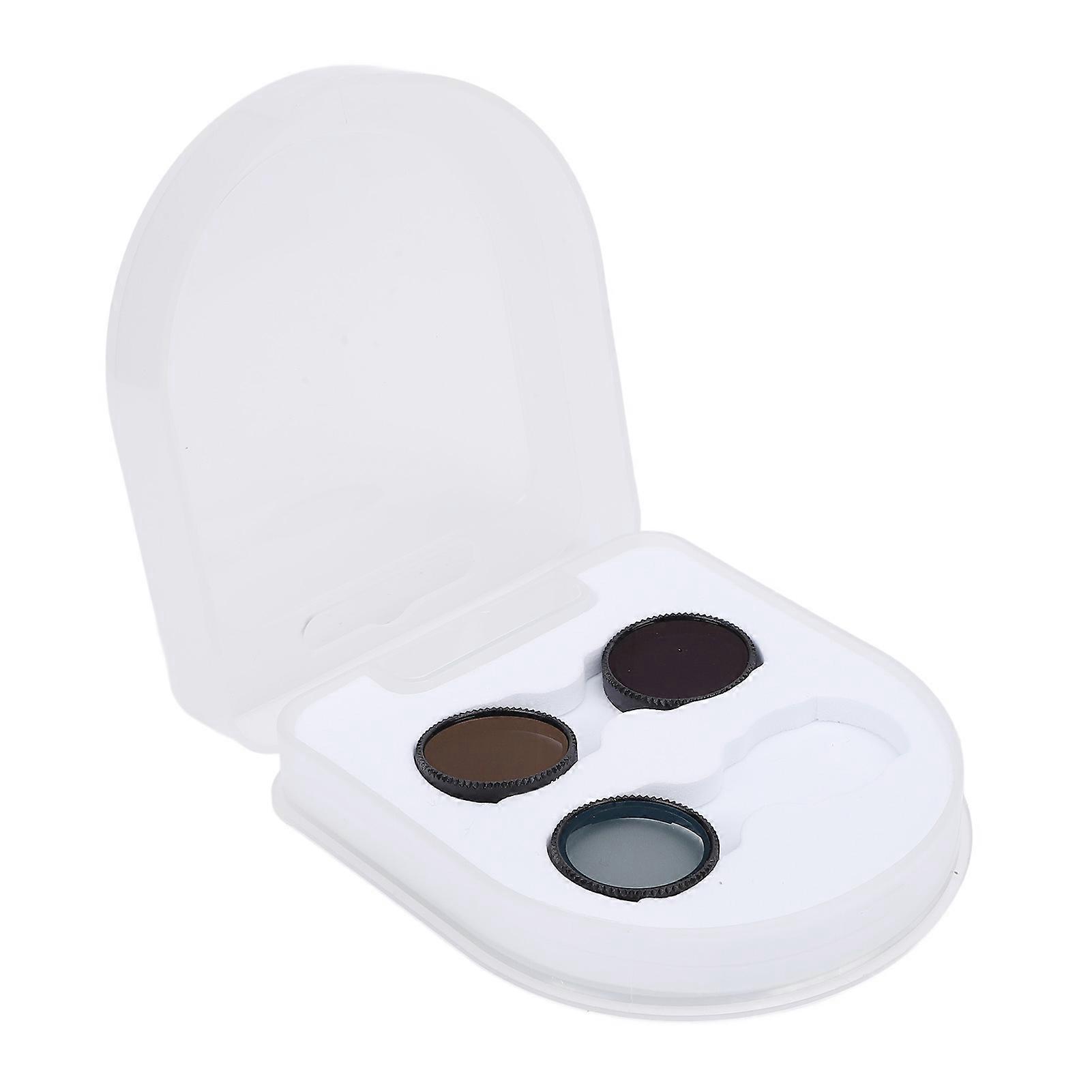 3PCS Drone Filters Set Aluminum Alloy Frame Optical Glass HD Coated Anti Scratch CPL ND16 ND8 Filters for NEO Drone 