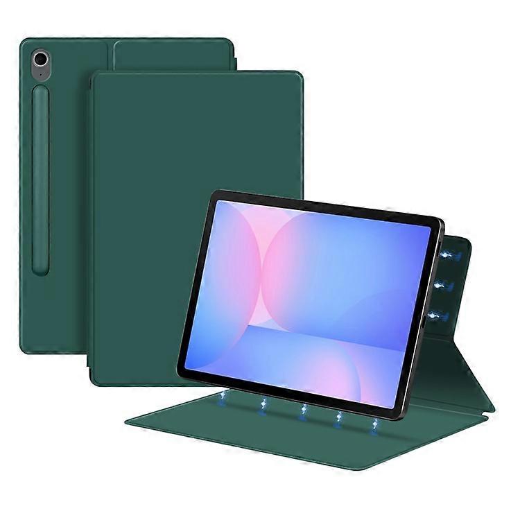 Compatible For Samsung Galaxy Tab S10 FE Case Stand Magnetic Leather Tablet Cover with Auto Sleep / Wake