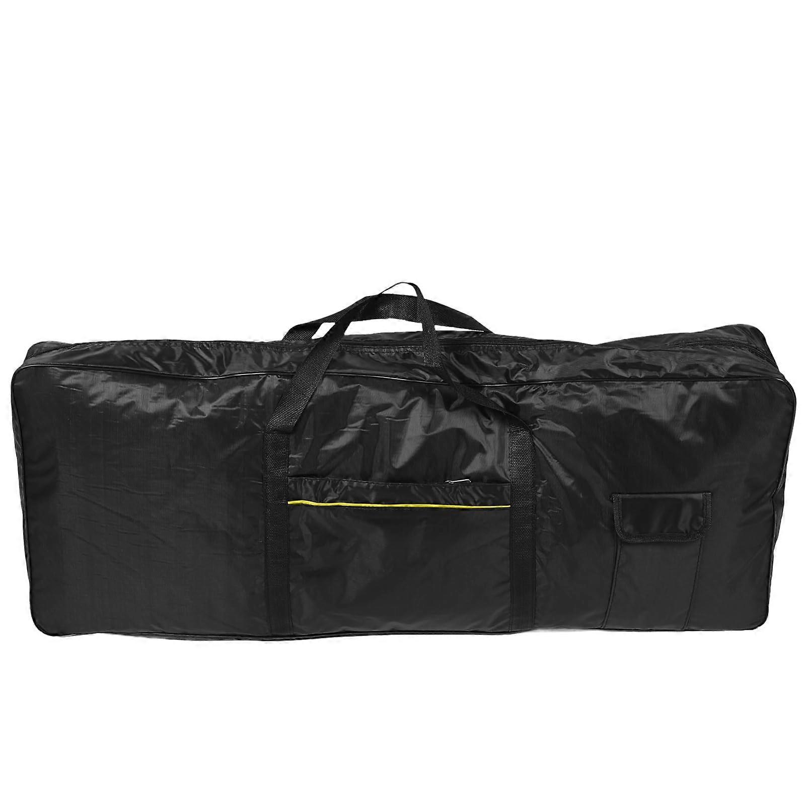 Key Keyboard Pouch with Handles Thickened Oxford Cloth Storage Bag for Musicians - Portable, Durable, 88-Key Compatibility