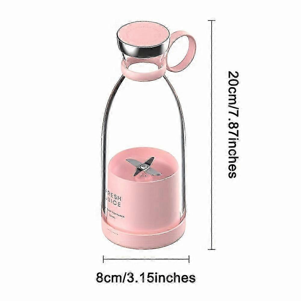 350ml Portable Electric Wireless Mini Fruit Blender Juicer - Perfect for On-the-Go!