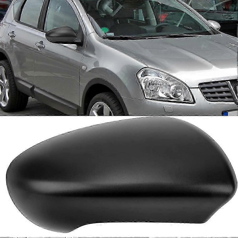 Door Wing Mirror Cover Left Side Compatible For Qashqai X-trail J10 2007-2014 Automobile Rear View Mirror Housing Covering Cap