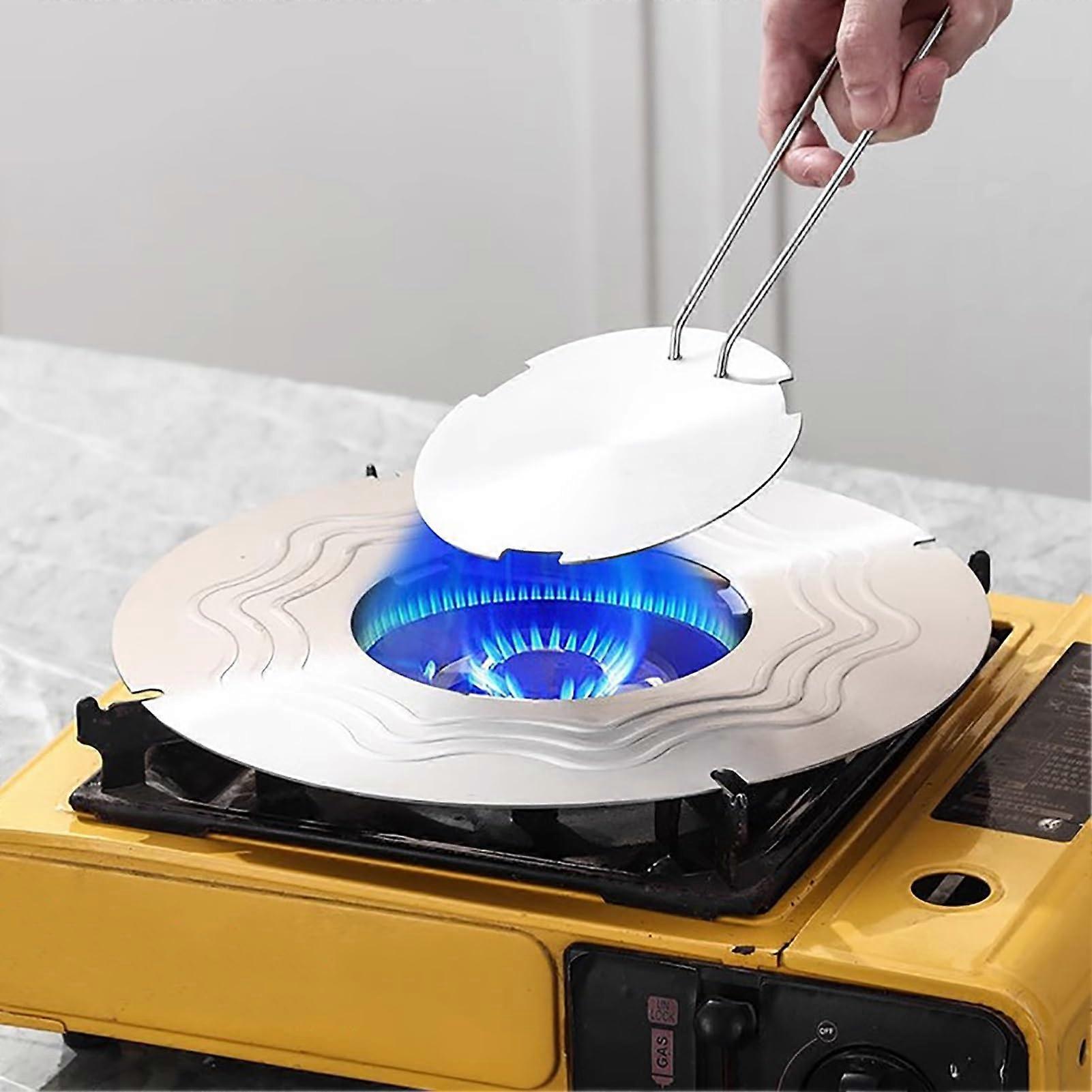 Heat Diffuser for Gas Stove Top Induction Hob, Steel Distributor Plate with Handle