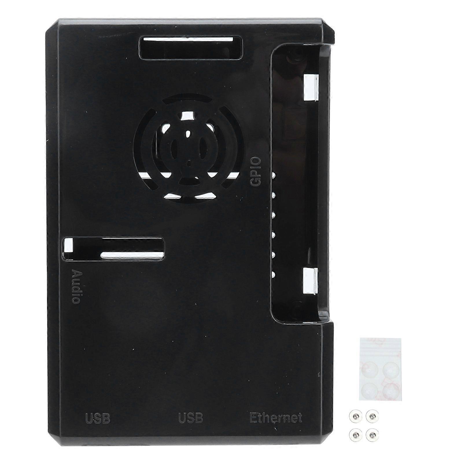 Υψηλής ποιότητας θήκη Raspberry Pi 4 Model B Μαύρη χωρίς ανεμιστήρα