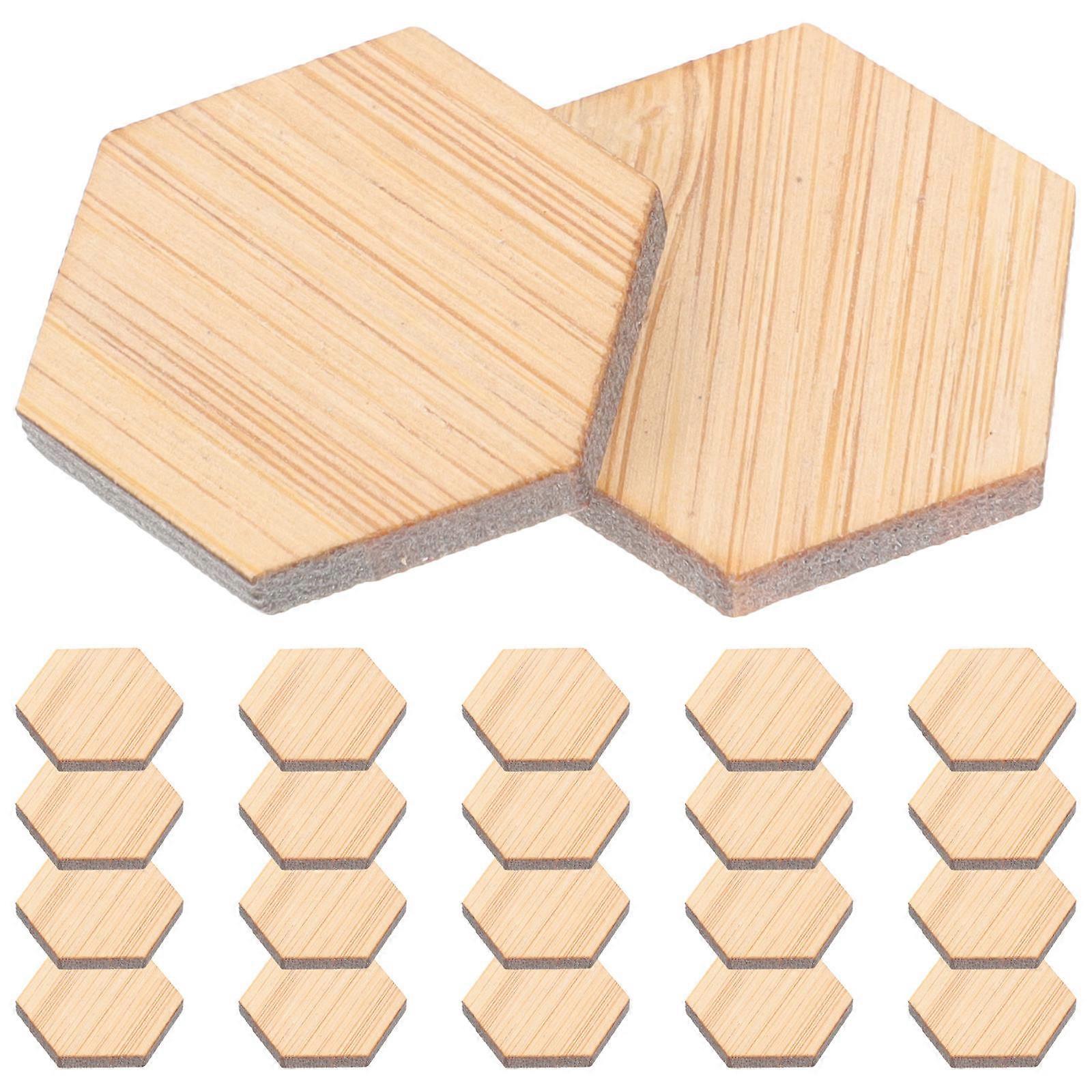 Compact House Ornaments, Hexagonal Miniature Flooring