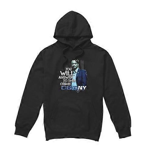 CSI: NY Mens You Will Answer Hoodie