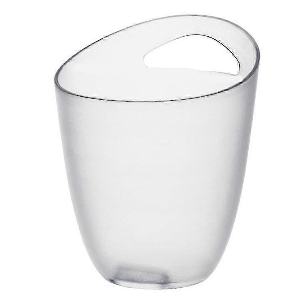 Leakproof Transparent Plastic Cooler Bin for Kitchen Beverage Storage