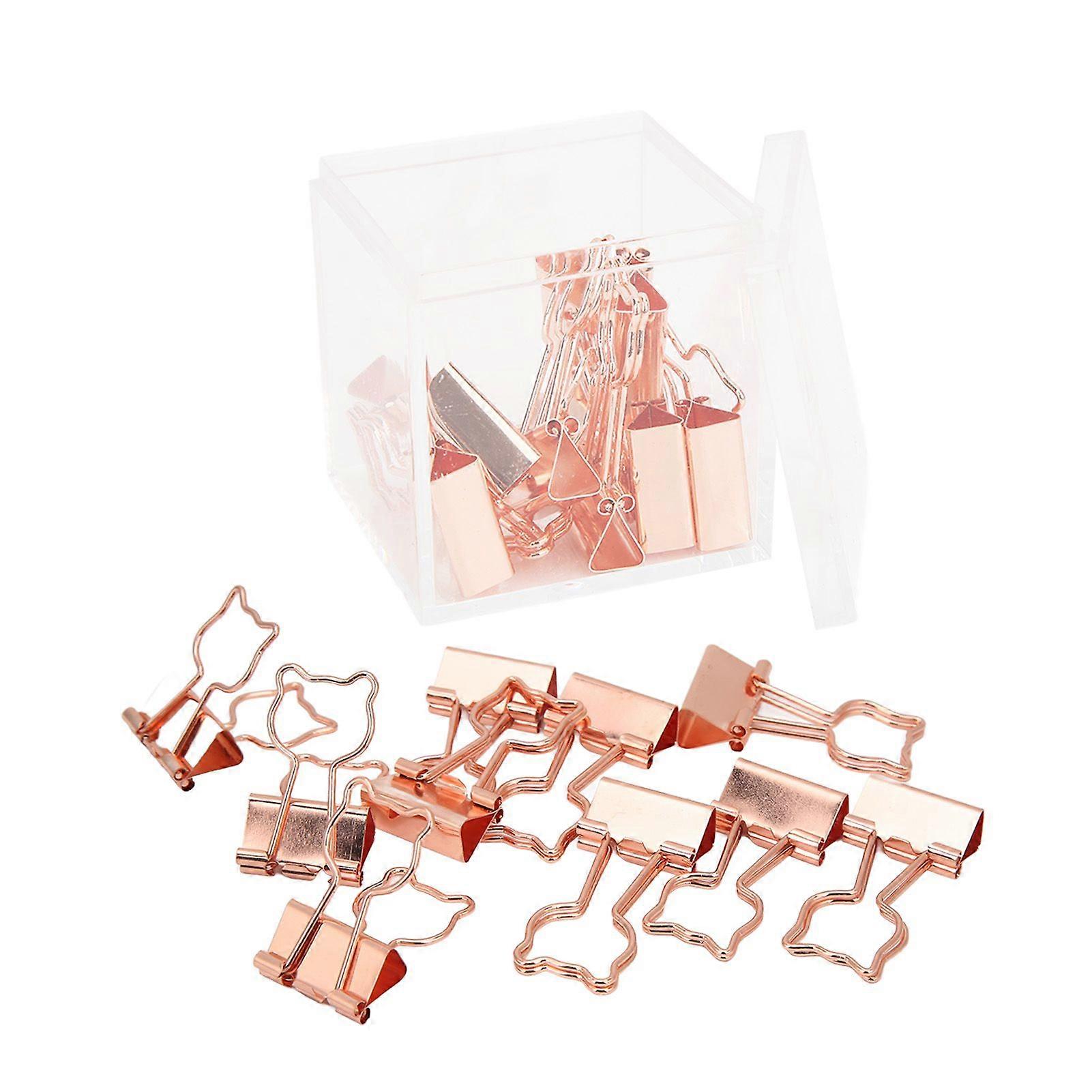 2025 أحدث طراز 20 قطعة مقاطع الموثق تصميم الدب الصغير قوي الحديد المتين