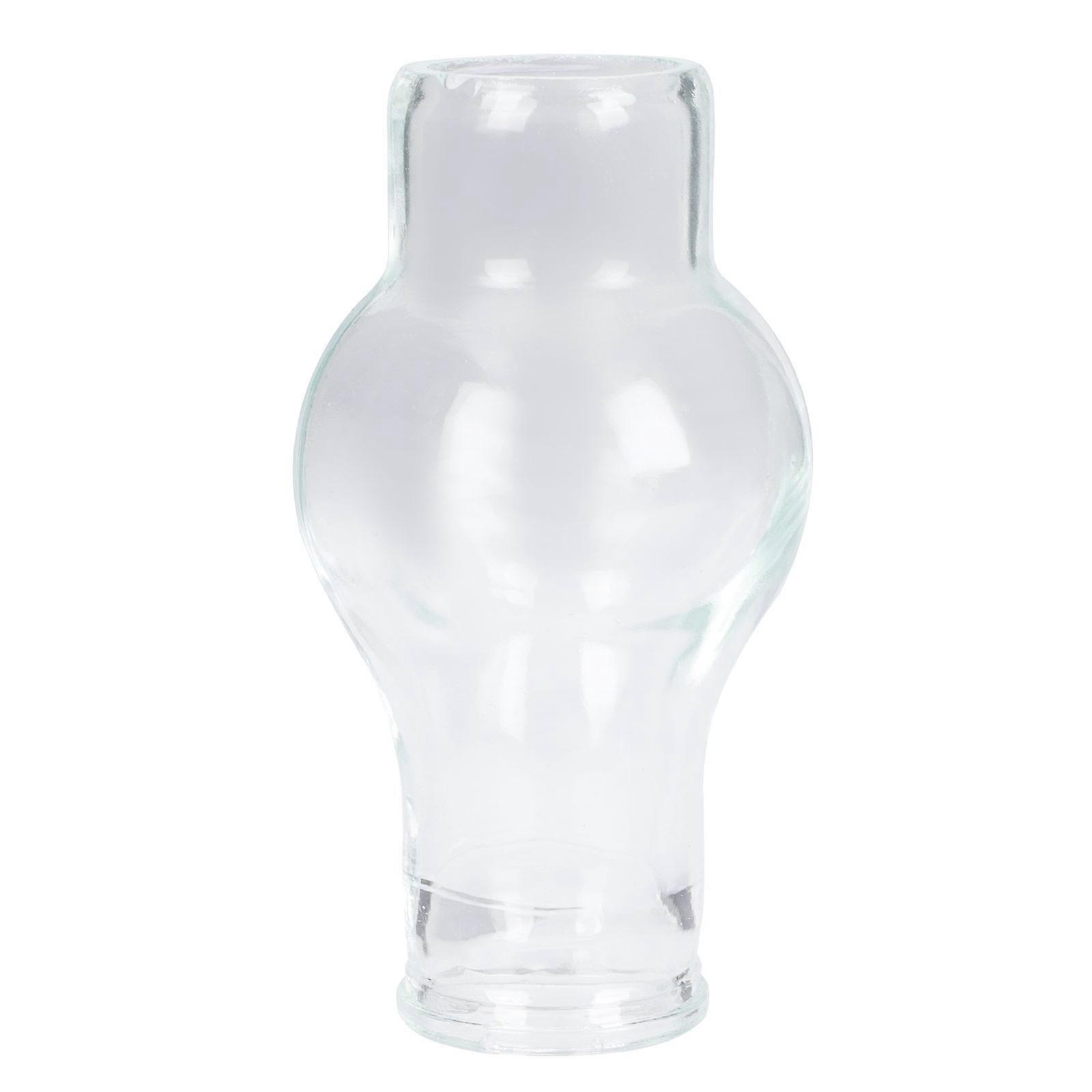 Thickened Glass Oil Lamp Shade Adjustable Kerosene Lamp Cover for DIY Craft Decorative Accessory Dustproof Replacement for Home Dorm Hotel Use