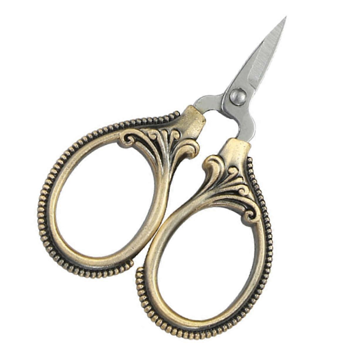 1 piece mini sewing scissors with ergonomic handle precise for crafting and embroidery highquality design retro colors for projects and thread cutter