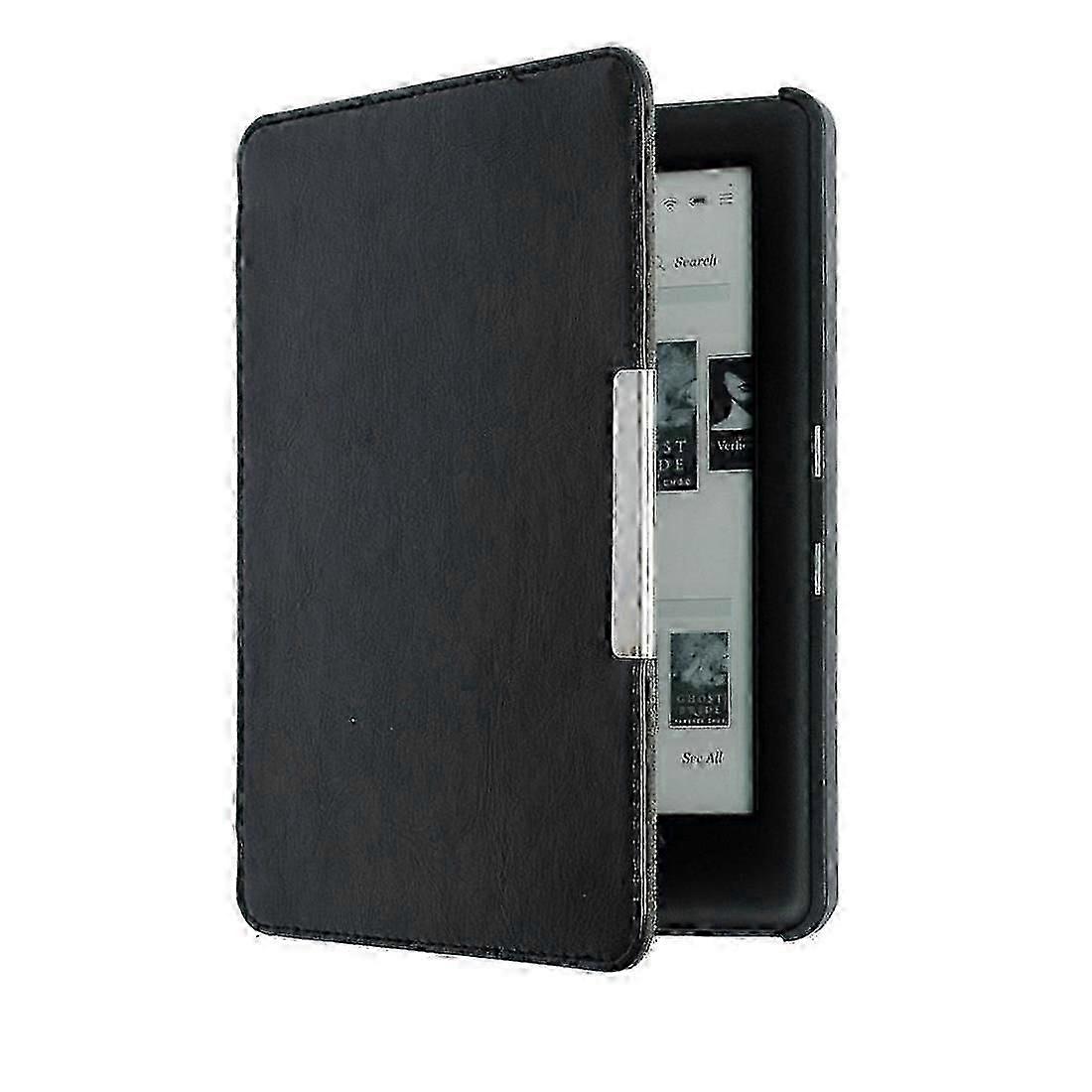 Case for KOBO GLO HD 6.0" eReader Magnetic Auto Sleep Cover Ultra Thin Hard Shell (Black)