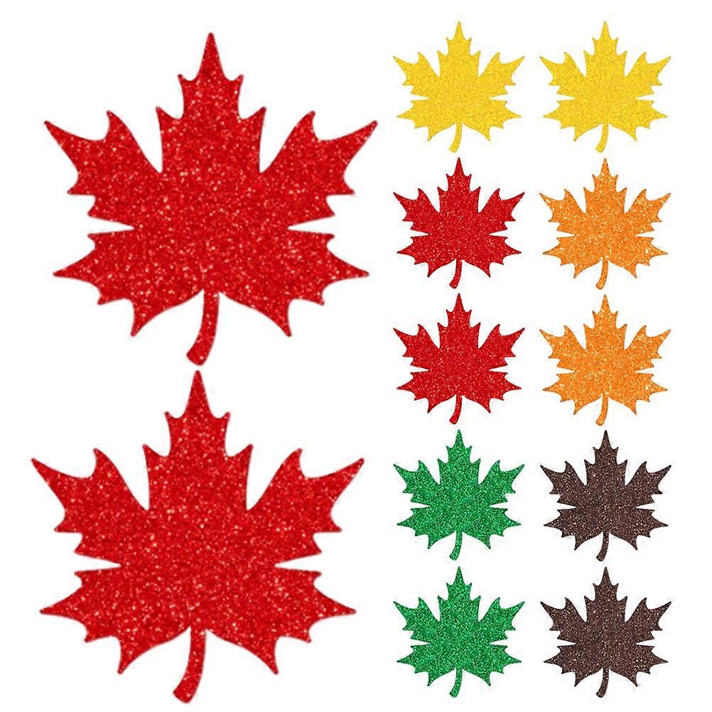 Thanksgiving Party Decoration Maple Leaf Card Paper 20Pcs Multi Writeable Messages for Wedding Use