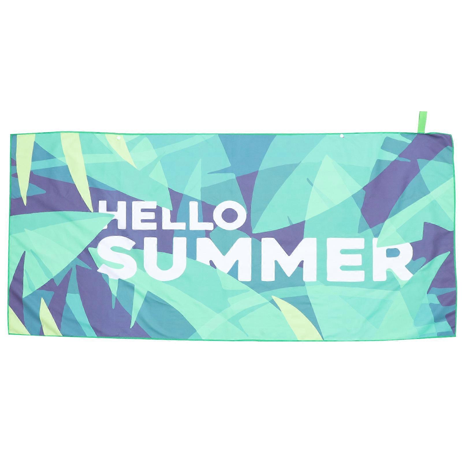Fast Drying Beach Towel Tropical Design Adults Teens Toddlers 150X70CM Multi -Drying 1Pack