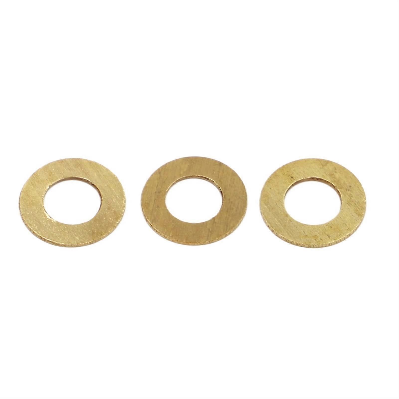 Ctongrunflat washers M2 M3 M4 M5 M6 M8 M10 M12 brass, corrosion resistance (10pcs M12x24x1.2mm)