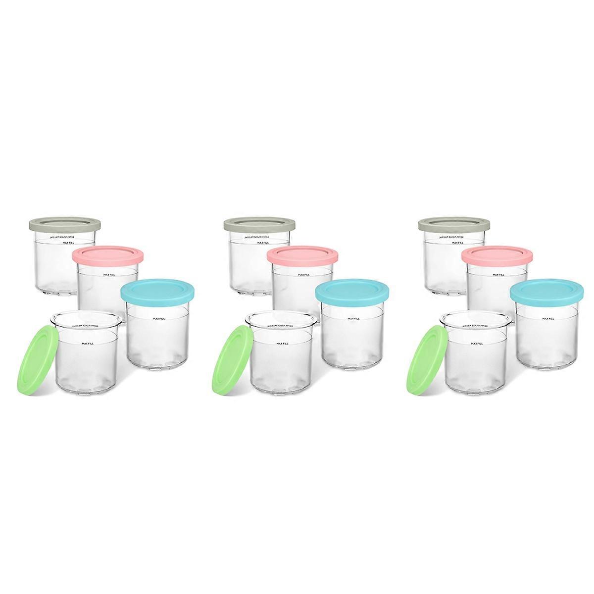 Replacement Pints and Lids for Creami Compatible for NC300, NC301 Vs NC299AMZ Series (12 Pack )