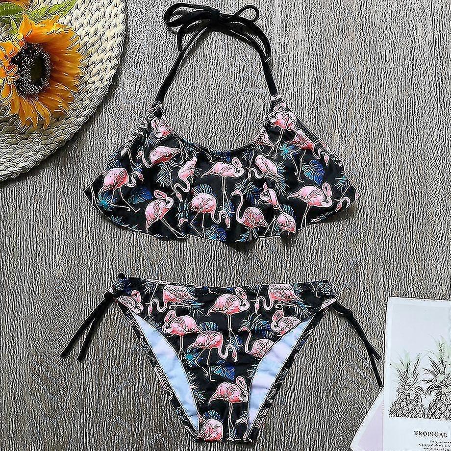 Tropical Avocado Pattern Swimwear