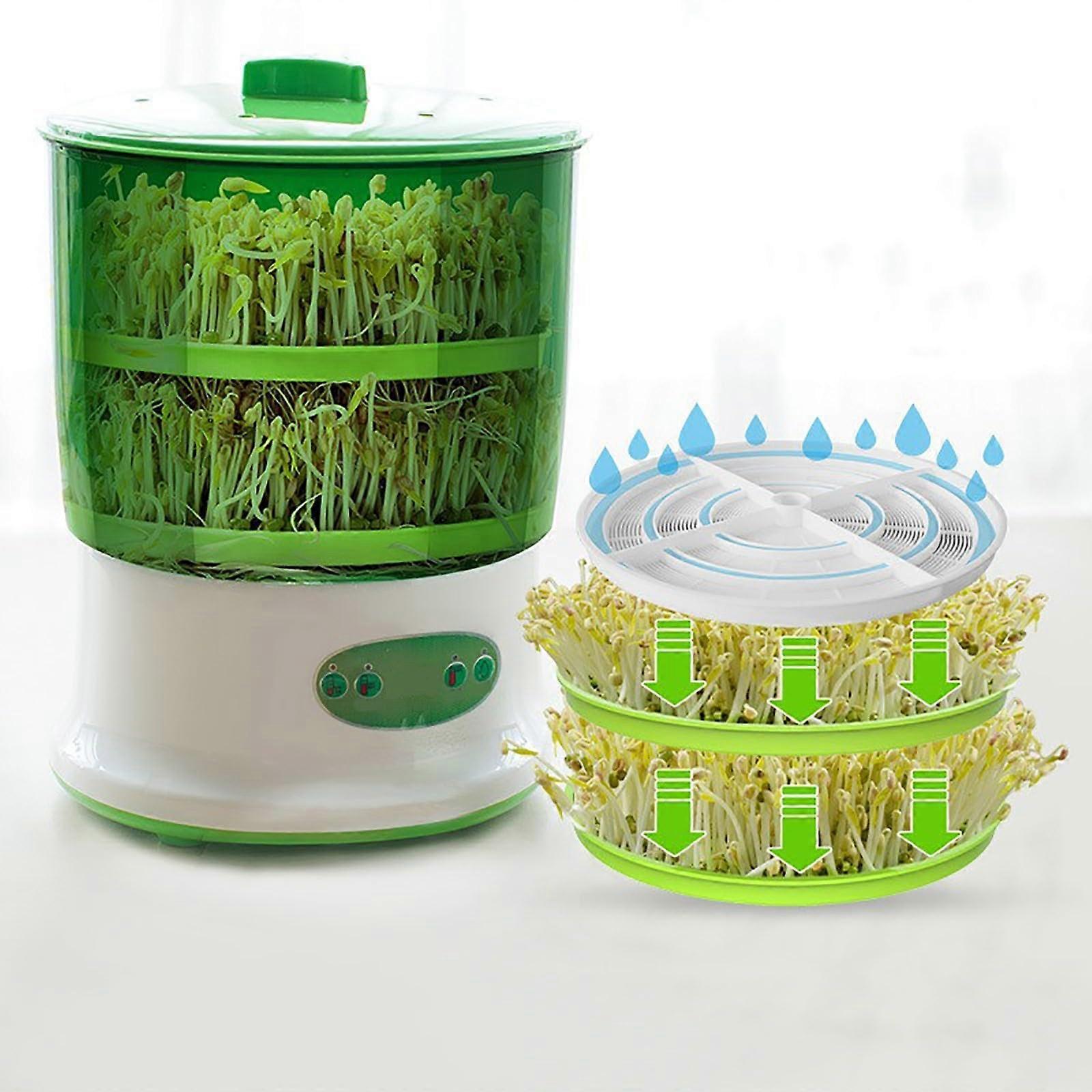 Automatic Soybean Sprout Machine with Press Plate, Watering, ThreeSeason Modes