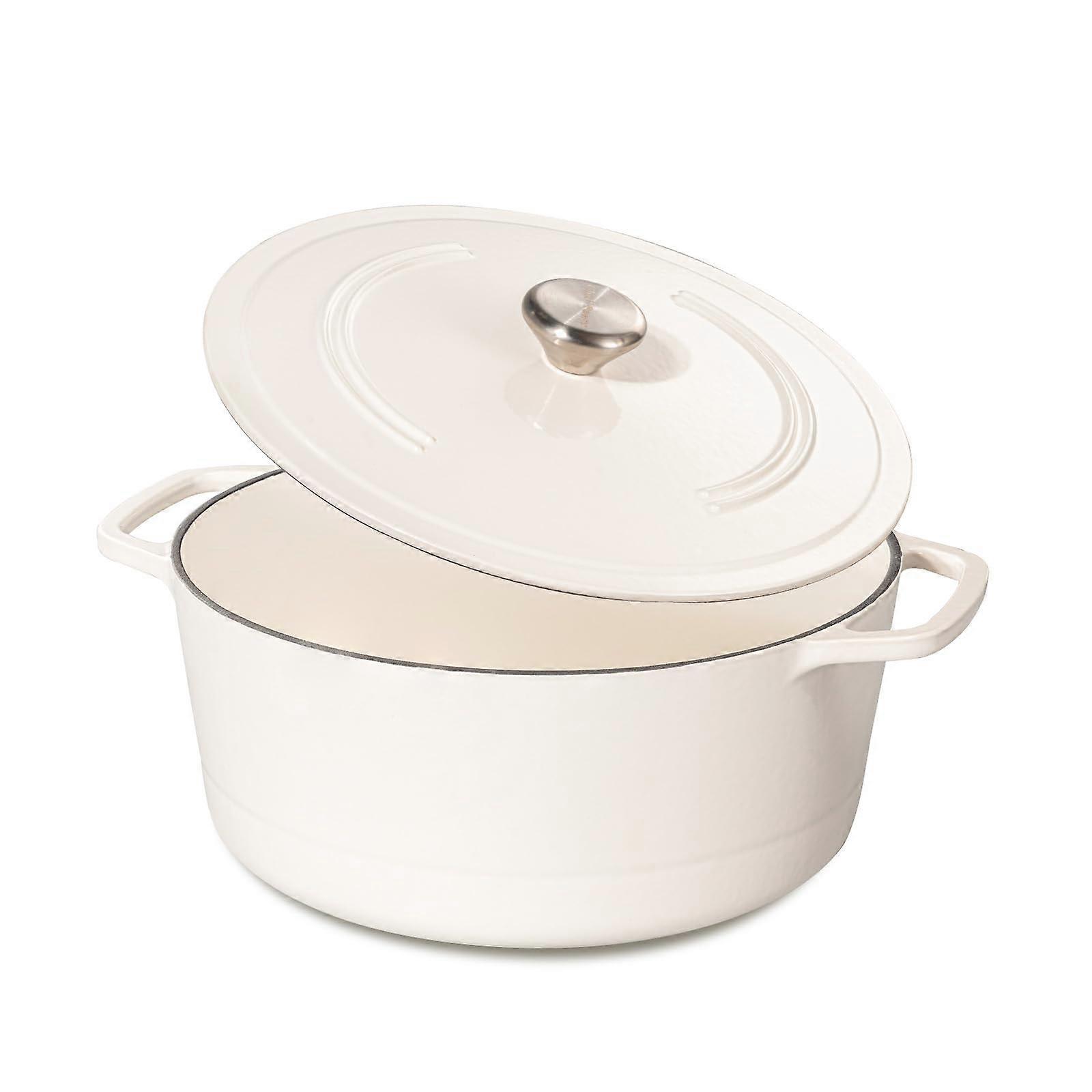 Dutch Oven 6QT, White