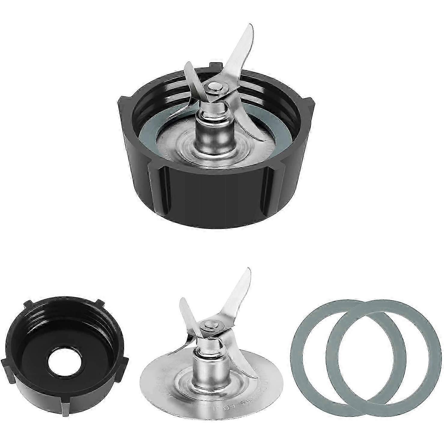 For Oster Osterizer Blender with Blender Jar Bottom & 4 Point Fusion Blade 4961 & 2 Pcs O Rin