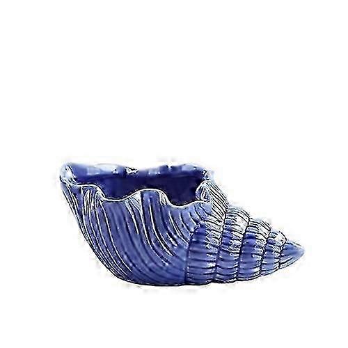 Elegant Entrance Decor-Ceramic Conch Shell-Ashtray